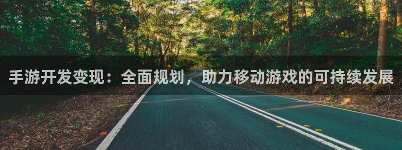 摩根娱乐网址：手游开发变现：全面规划，助力移动游戏的可持续发