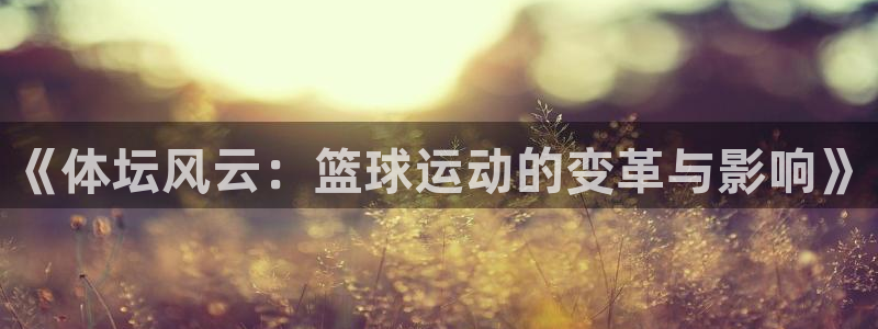 米兰体育最新版下载：《体坛风云：篮球运动的变革与影响》